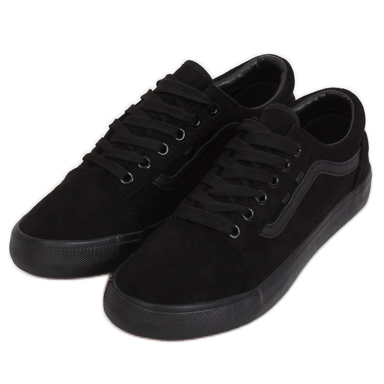 Baskets femme noires B70A NOIR / NOIR Ii Quality le noir