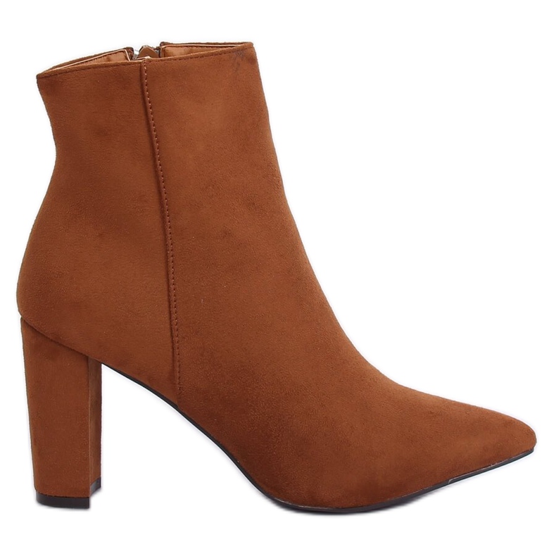 Camel 0-316 Bottines à talon camel brun