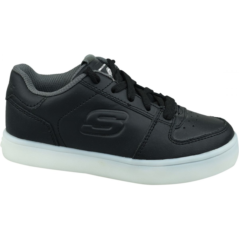 Chaussures Skechers Energy Lights Jr 90601L-BLK le noir