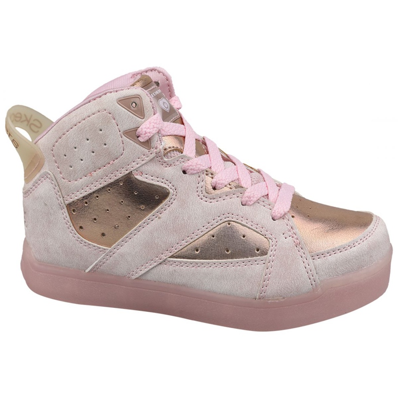 Chaussures Skechers E-Pro Ii Lavish Lights Jr 20061L-LTPK rose