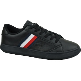 Chaussures Tommy Hilfiger Essential Cuir Cupsole M FM0FM02388 Bds noir