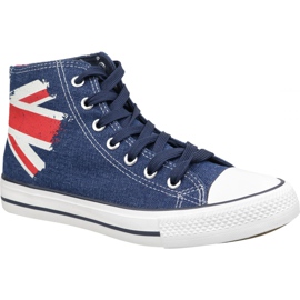 Chaussures Lee Cooper High Cut 1 M LCW-19-530-041 bleu marine