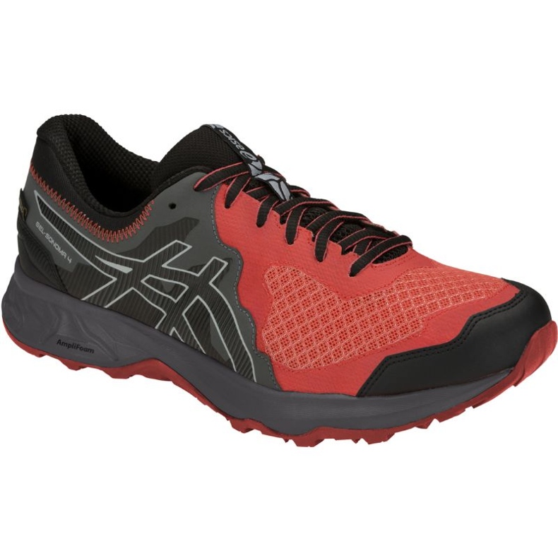 Asics Gel-Sonoma 4 G-TX M 1011A210-600 le noir rouge Asics Gel-Sonoma 4 G-TX M 1011A210-600 le noir rouge