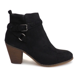 Bottes À Talon 99-267 Noir le noir