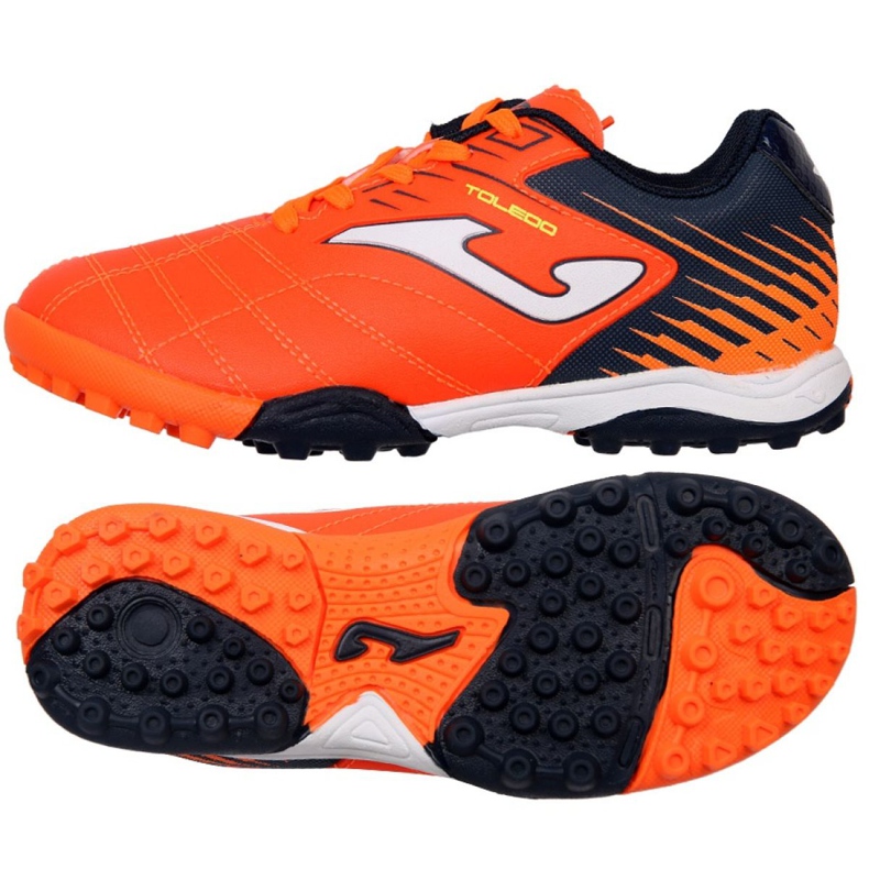 Chaussures de football Joma Toledo 2008 Tf Jr TOJS.2008.TF multicolore orange