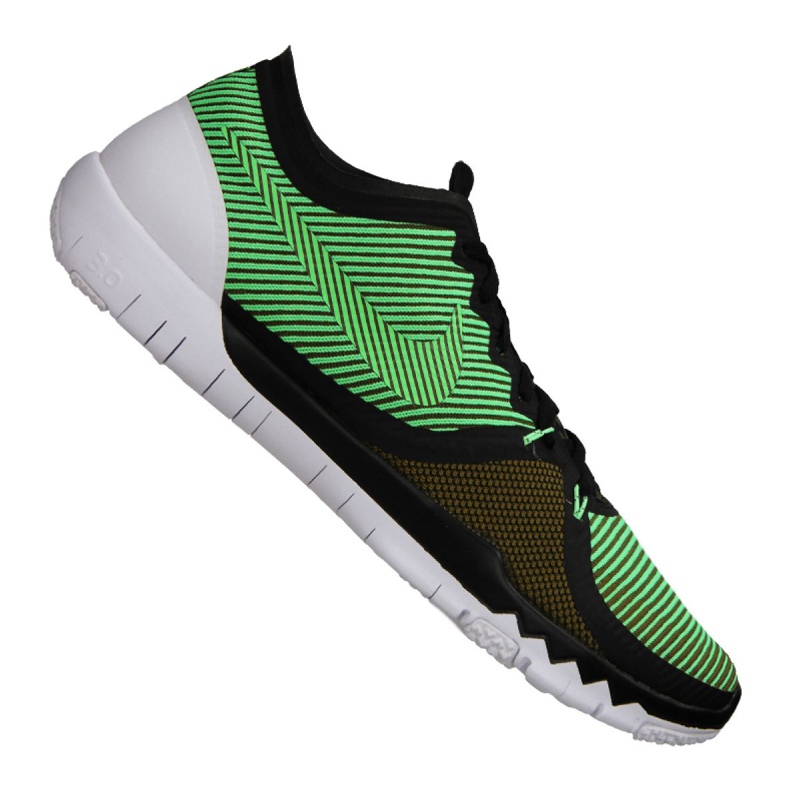 Chaussure d'entraînement Nike Free Trainer 3.0 V4 M 749361-033 le noir vert
