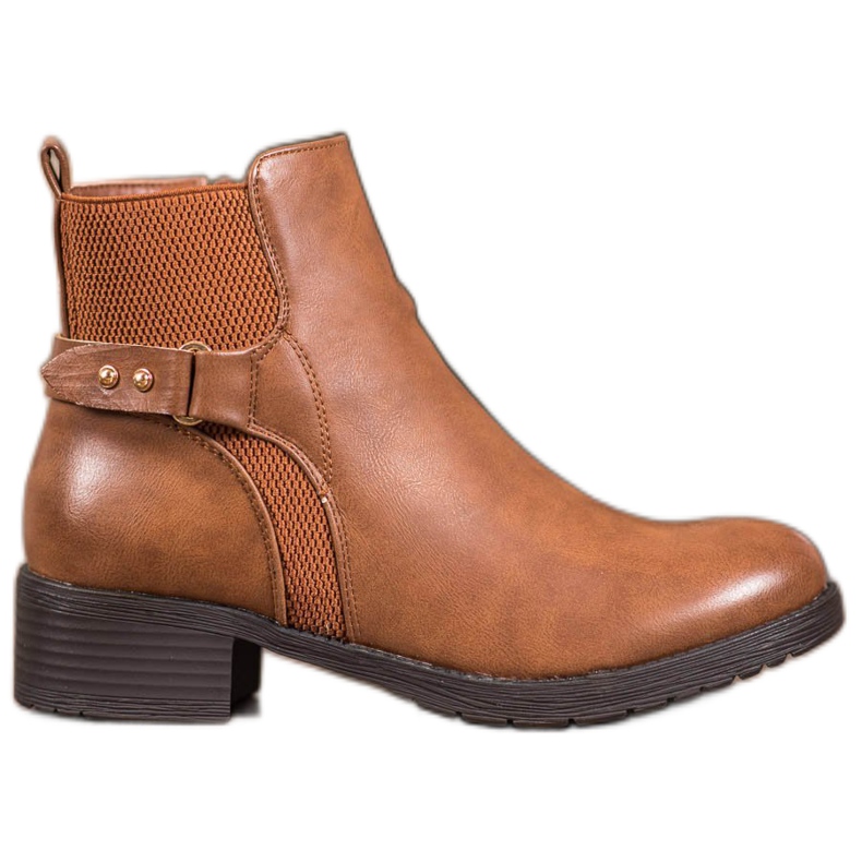 SHELOVET Bottes de chameau confortables brun SHELOVET Bottes de chameau confortables brun