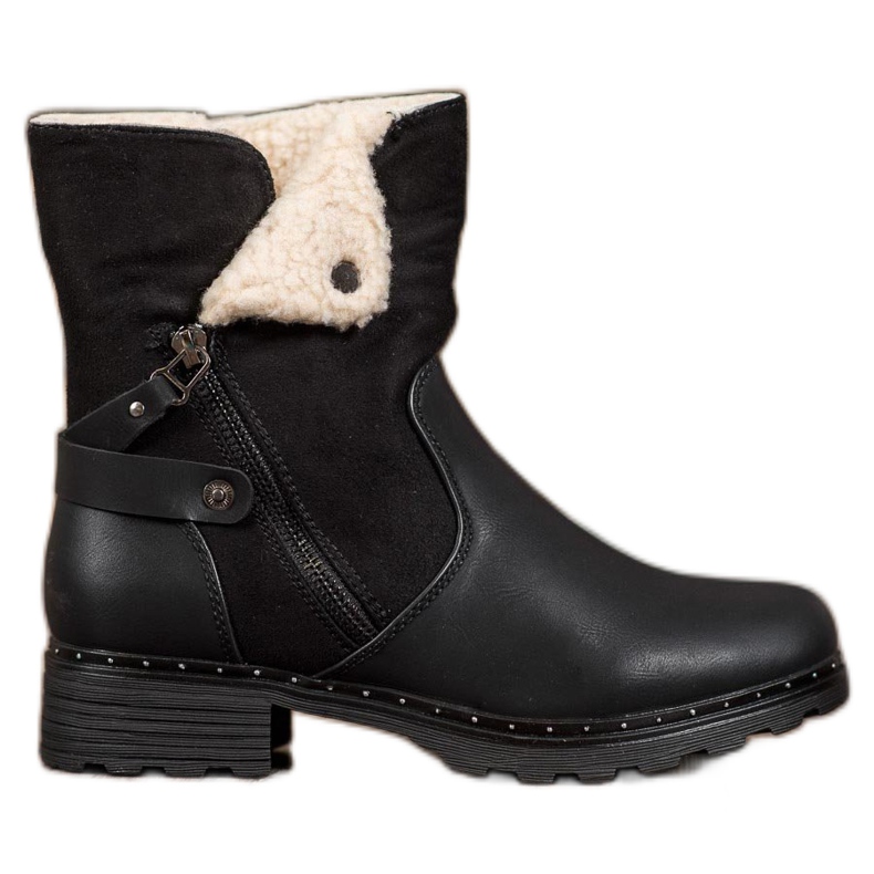 SHELOVET Travailleurs avec une chaussure à enrouler le noir SHELOVET Travailleurs avec une chaussure à enrouler le noir