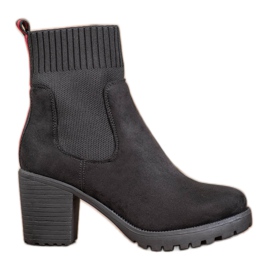 Erynn Bottines Chelsea à enfiler sur un poteau noir