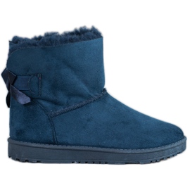 Haver Mukluki confortable bleu
