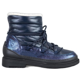 Bottes de neige en textile VICES bleu marine bleu