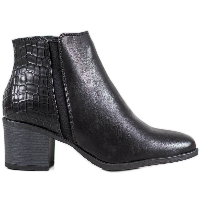 Super Me Bottes chaudes à imprimé serpent le noir Super Me Bottes chaudes à imprimé serpent le noir