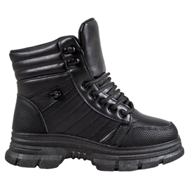 SHELOVET Baskets chaudes le noir