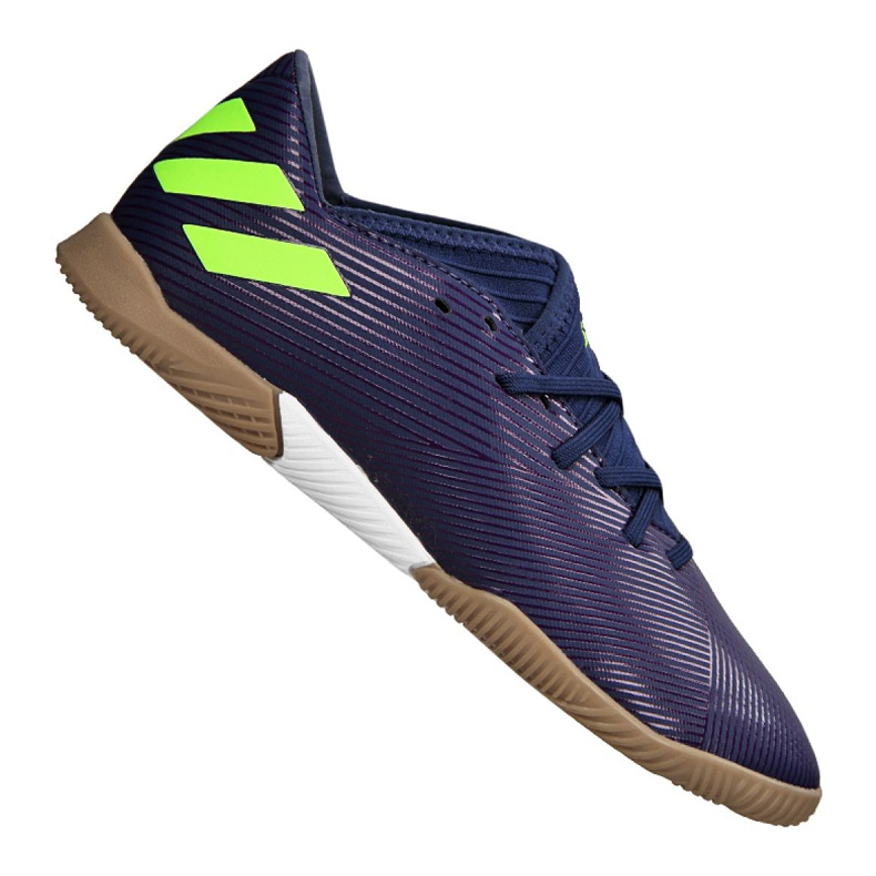 Adidas Nemeziz Messi 19.3 In Jr EF1815 chaussures bleu marin violet