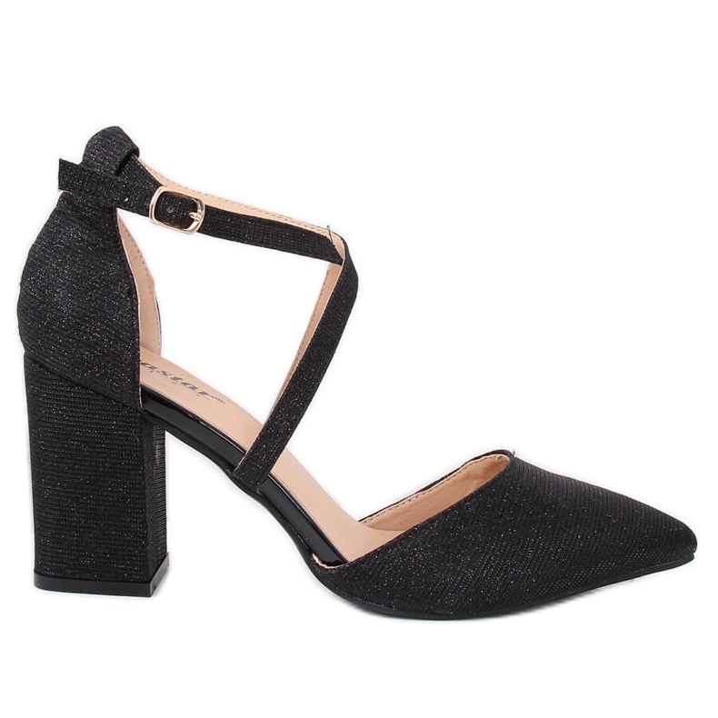 Escarpins sur le poteau noir NC951 Noir le noir Escarpins sur le poteau noir NC951 Noir le noir