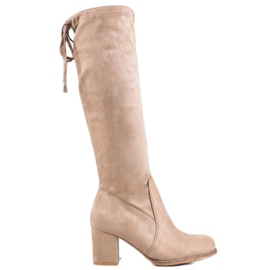 J. Star Bottes en daim classiques brun