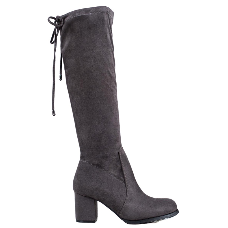 J. Star Bottes en daim classiques gris