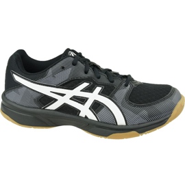 Chaussures de volleyball Asics Gel-Tactic Gs Jr 1074A014-003 noir noir