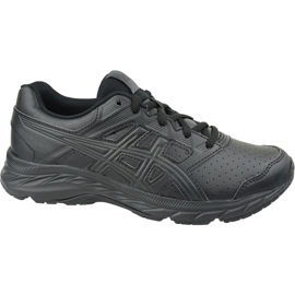 Chaussures de course Asics Contend 5 Sl Gs Jr 1134A002-001 noir