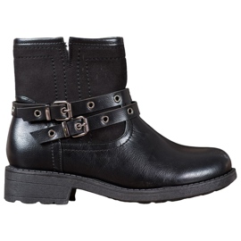 SHELOVET Travailleurs confortables avec une boucle noir