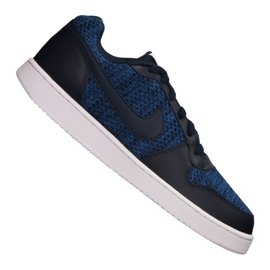 Chaussures Nike Ebernon Low Prem M AQ1774-440 bleu marine bleu