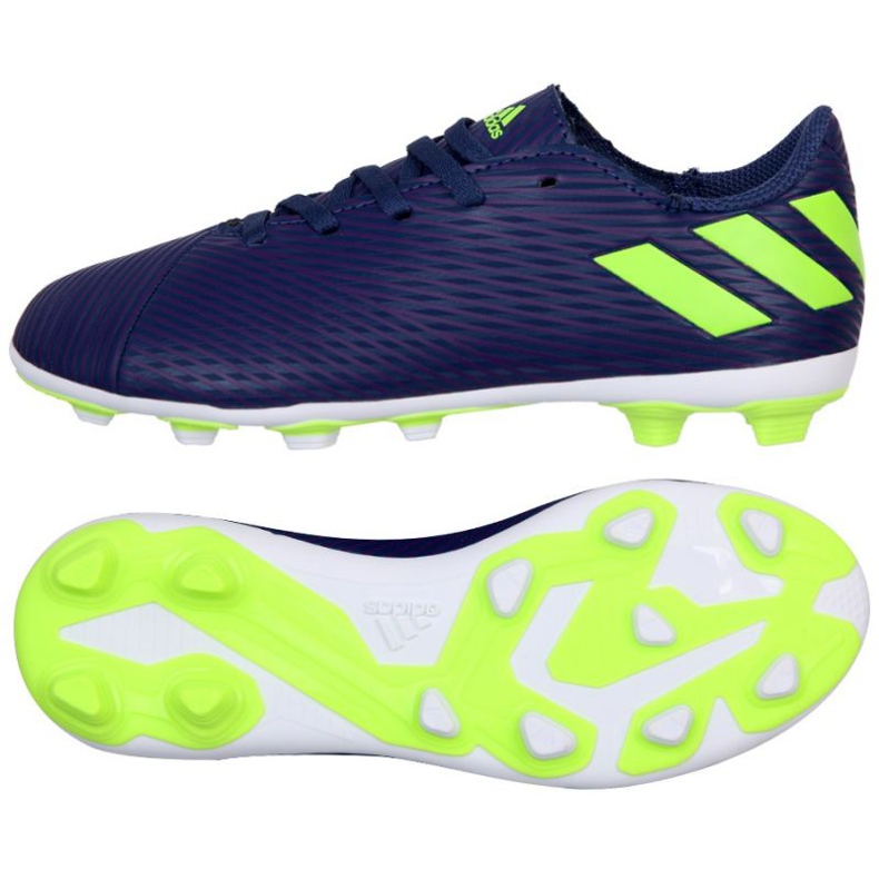 Chaussures Adidas Nemeziz Messi 19.4 Fg Jr EF1816 violet violet