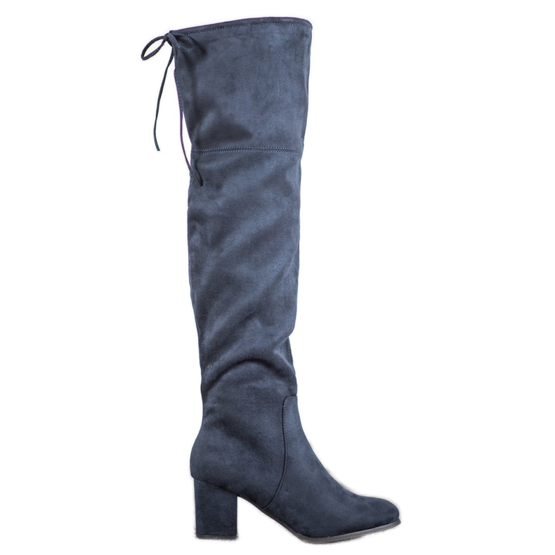 Clowse Bottes en daim élégantes bleu