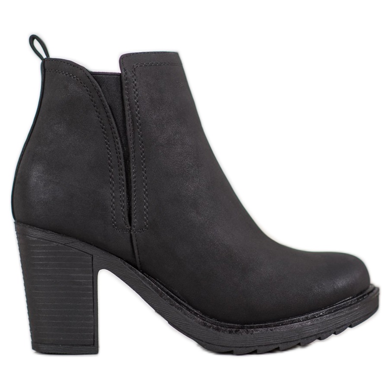 Goodin Bottines en textile sur la poste le noir