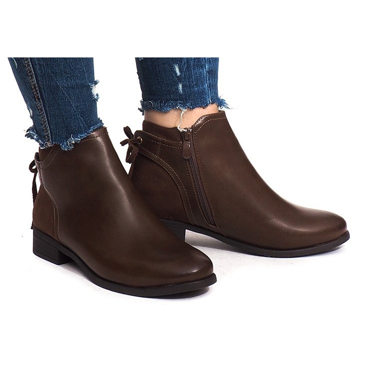 Bottes chaudes J606 Camel brun