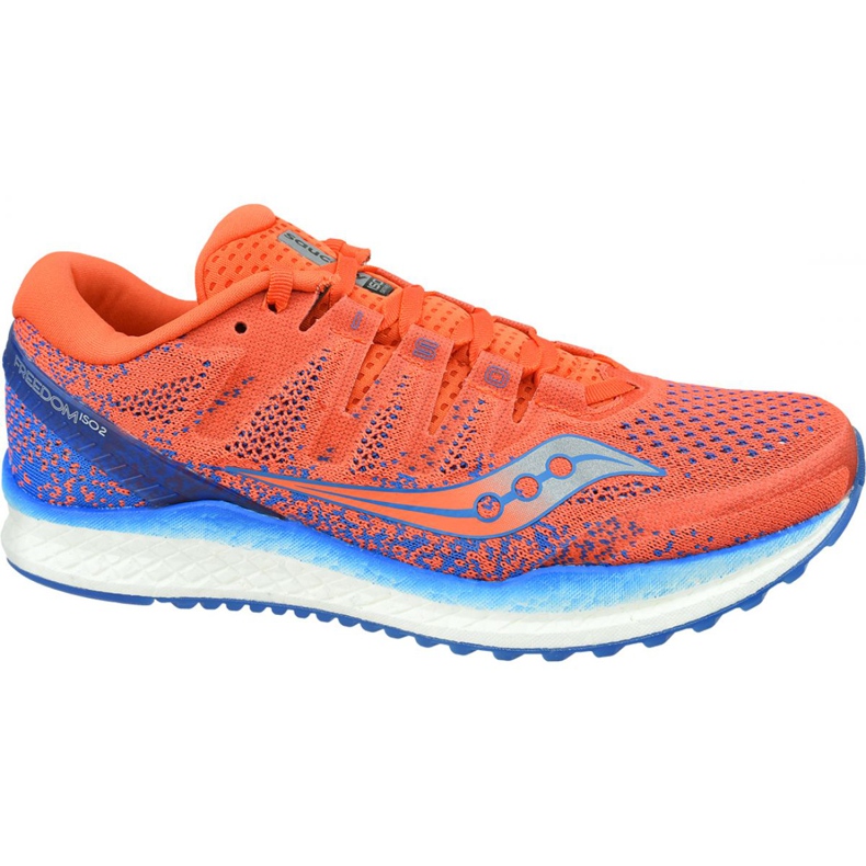 Chaussures de course Saucony Freedom Iso 2 M S20440-36 bleu orange multicolore