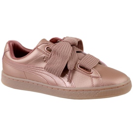 Chaussures Puma Basket Heart Copper W 365463-01 rose