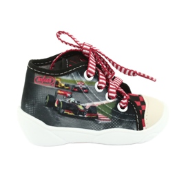 Chaussures enfant Befado 218P050 noir rouge gris