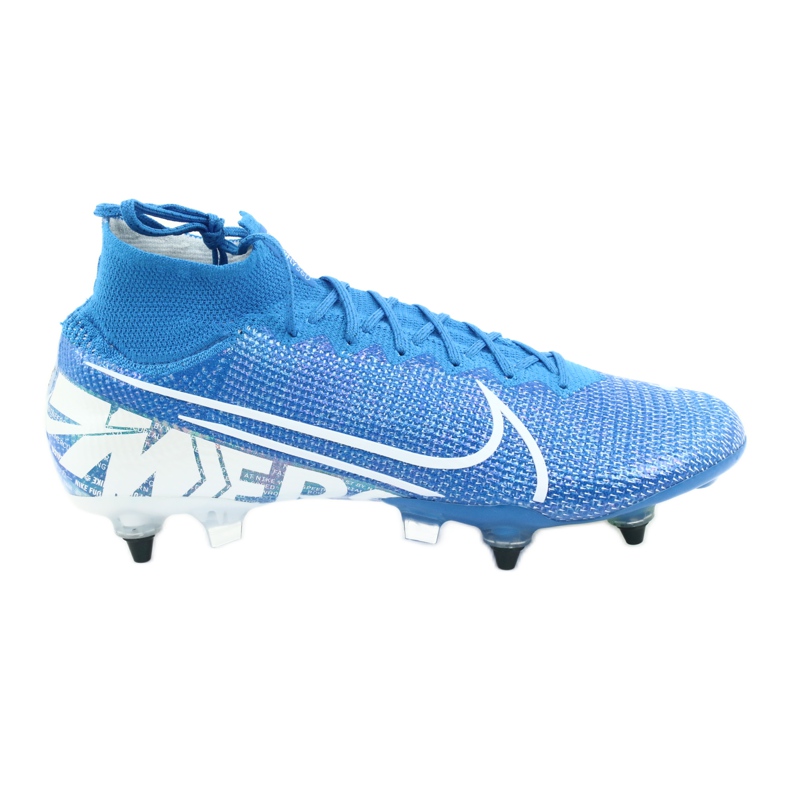Chaussures de football Nike Mercurial Superfly 7 Elite SG-Pro Ac M AT7894-414 bleu