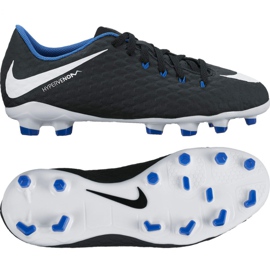 Nike Hypervenom Phelon Iii Fg Jr 852595-002 le noir le noir