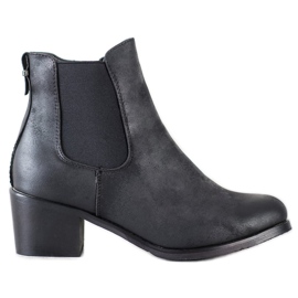 Goodin Bottines Chelsea confortables le noir Goodin Bottines Chelsea confortables le noir