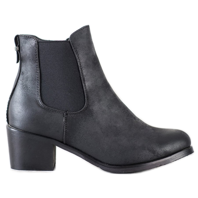Goodin Bottines Chelsea confortables le noir Goodin Bottines Chelsea confortables le noir