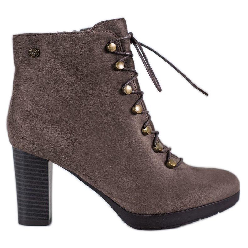 Goodin Bottes chaudes en daim beige