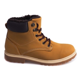 Timberki Trapery Bottes de neige D08 Camel brun
