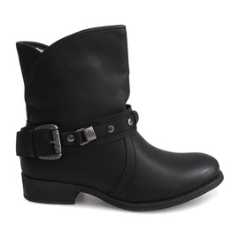 Bottes isolées noires le noir
