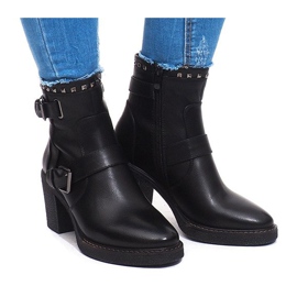 Bottes chaudes 7093 Noir le noir
