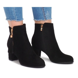 Bottines à Talons Boho S-20 Noir