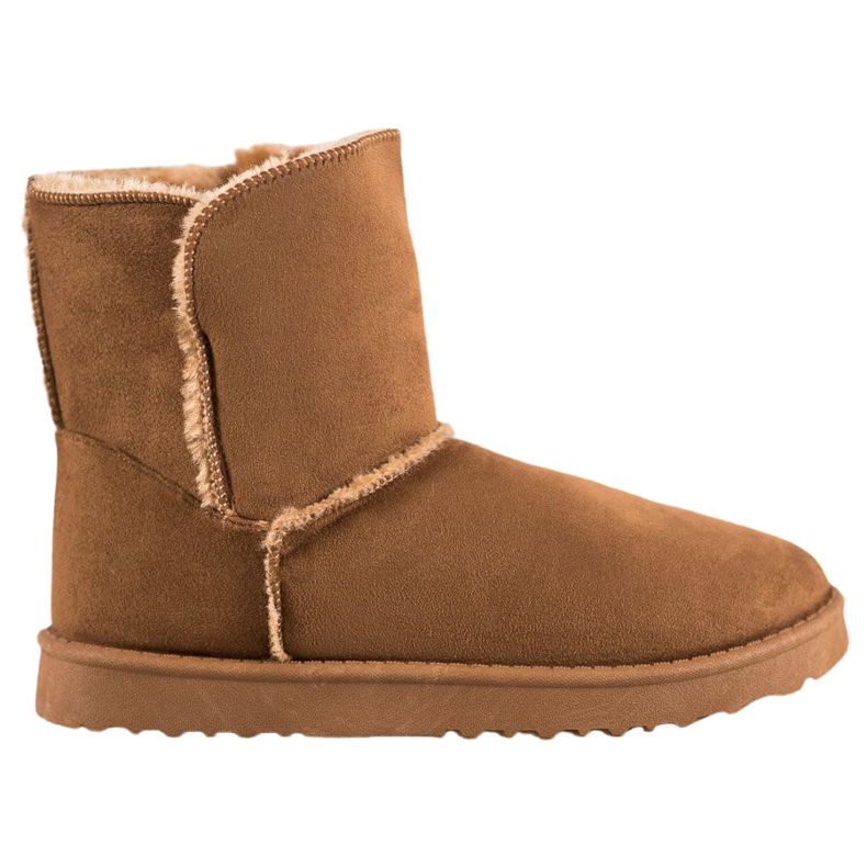 Lucky Shoes Bottes de neige chameau brun Lucky Shoes Bottes de neige chameau brun