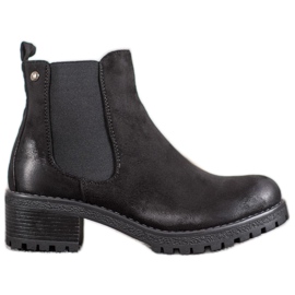 Goodin Bottines à enfiler Bottines Jodhpur le noir
