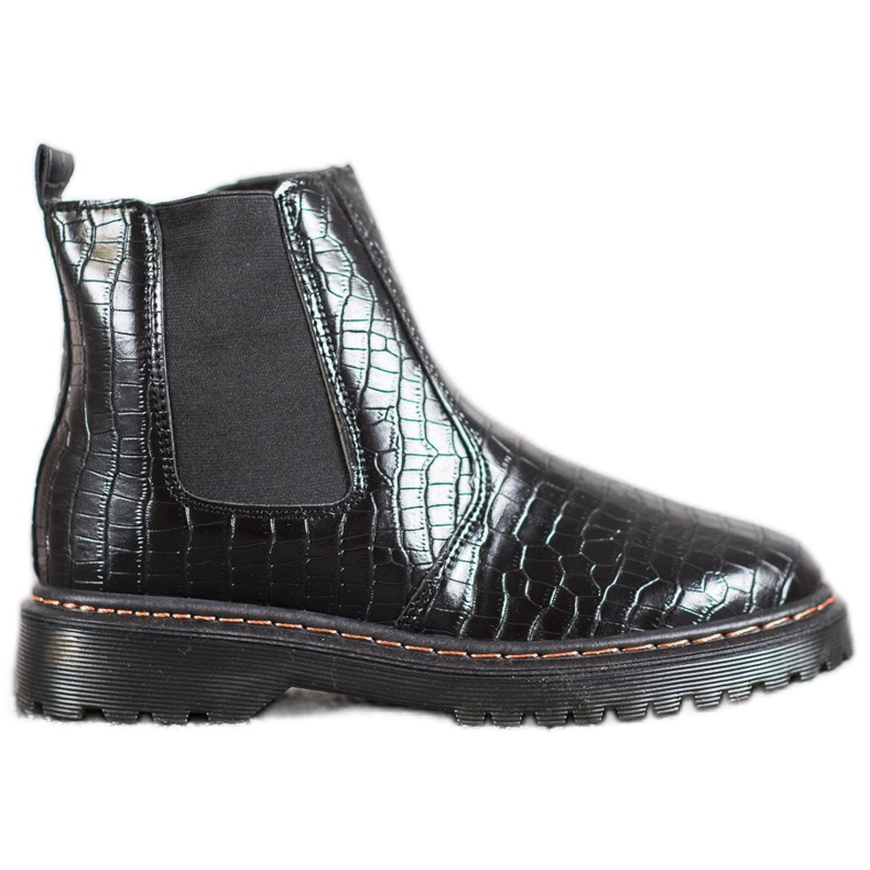 SHELOVET Bottines Chelsea sur la plateforme le noir SHELOVET Bottines Chelsea sur la plateforme le noir