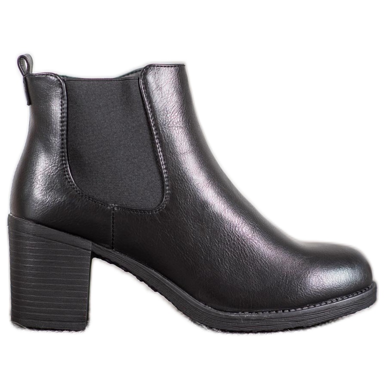 J. Star Bottines Avec Une Fermeture Éclair le noir