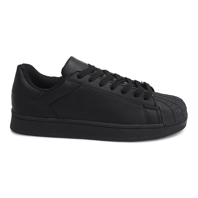 Baskets Rétro Superstar D6806-2 Noir le noir