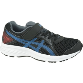 Chaussures de course Asics Jolt 2 Ps Jr 1014A034-006 noir multicolore