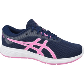Chaussures de course Asics Patriot 11 Gs Jr 1014A070-402 bleu marine