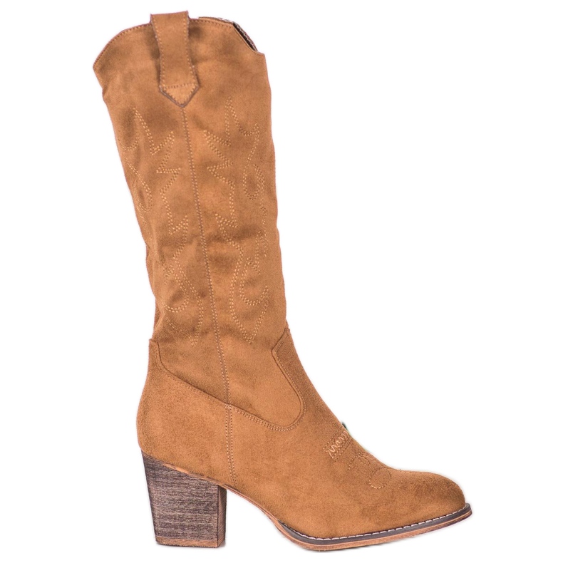 Abloom Des bottes de cow-boy brun