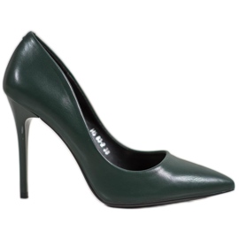Small Swan talons hauts sexy vert